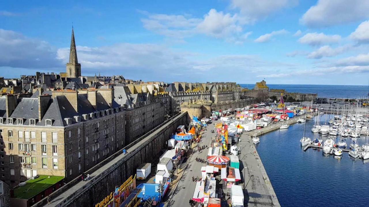 Le Nautilus, Saint Malo, Les Bas Sablons公寓 外观 照片