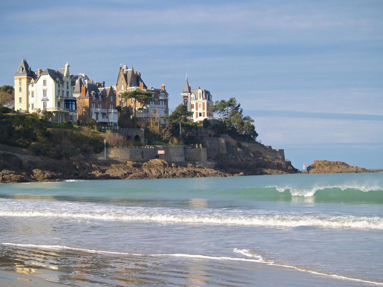 Le Nautilus, Saint Malo, Les Bas Sablons公寓 外观 照片