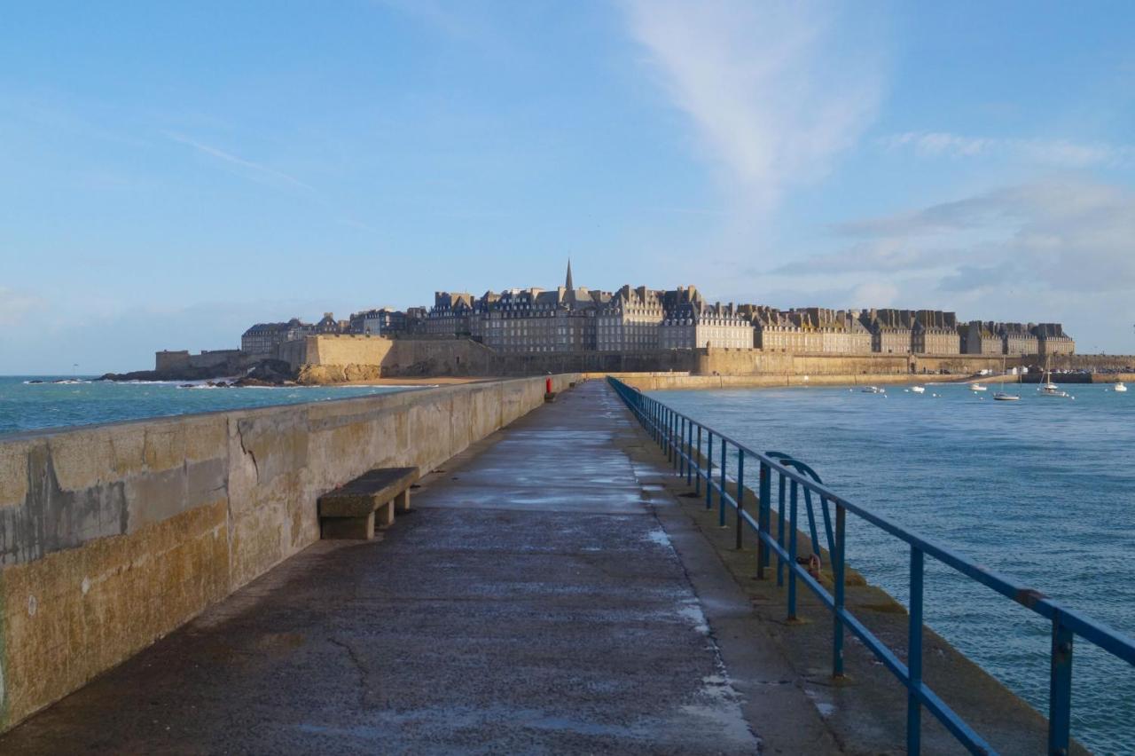 Le Nautilus, Saint Malo, Les Bas Sablons公寓 外观 照片