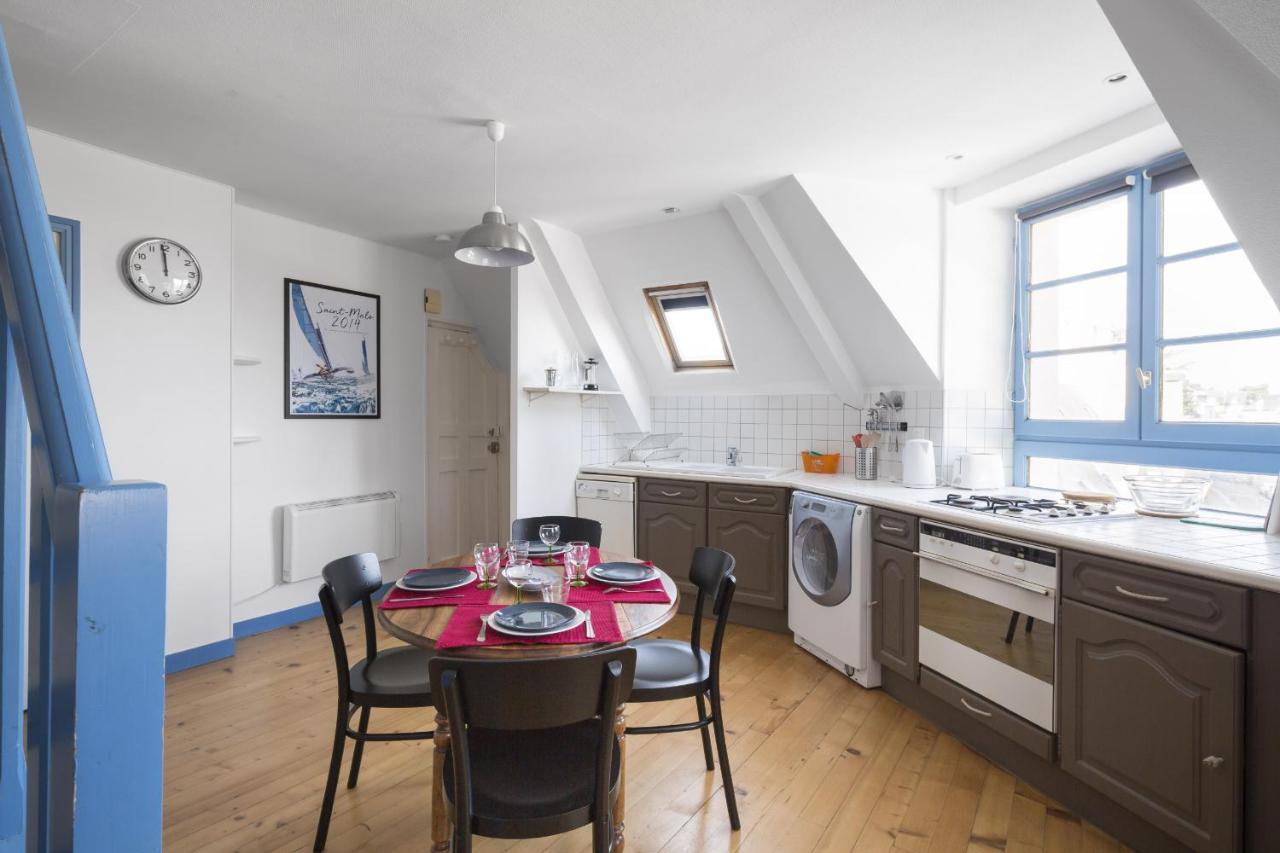 Le Nautilus, Saint Malo, Les Bas Sablons公寓 外观 照片
